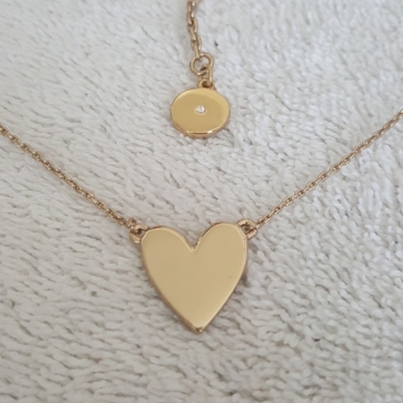 New Vince Camuto Pave Heart Pendant - Picture 6 of 7